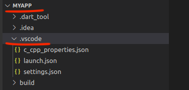 Location of setting files